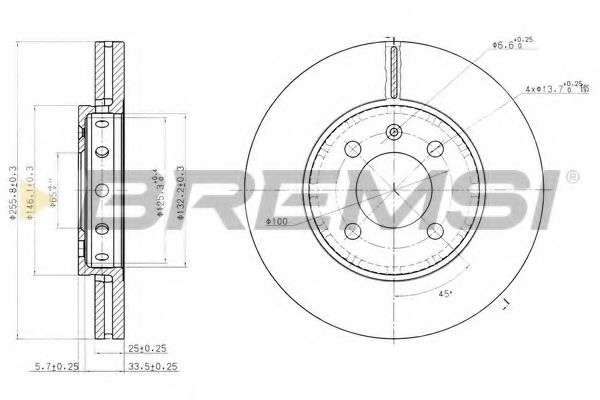 Disc frana