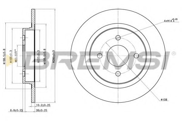 Disc frana