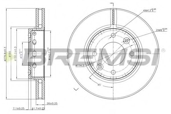 Disc frana