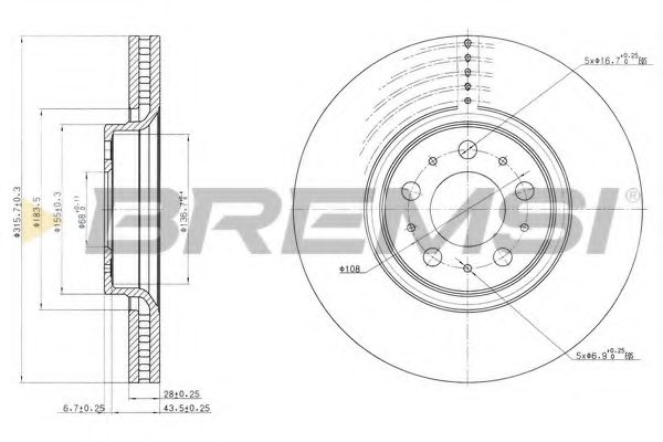 Disc frana