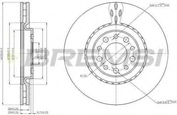 Disc frana