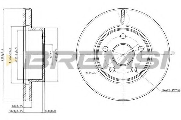 Disc frana