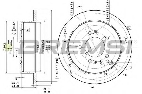 Disc frana