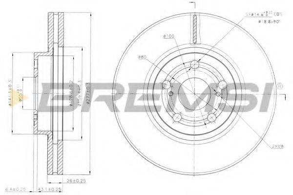 Disc frana