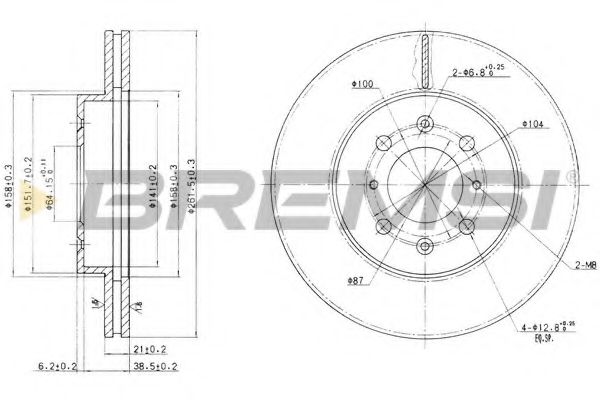 Disc frana