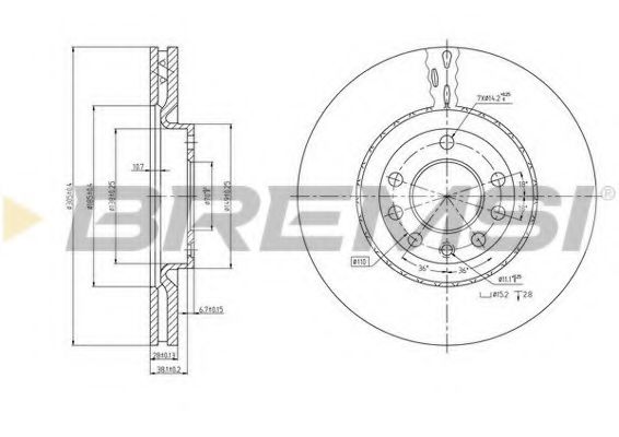 Disc frana