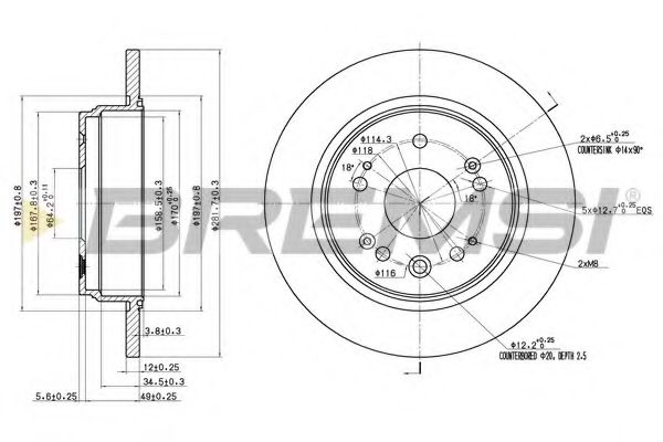 Disc frana