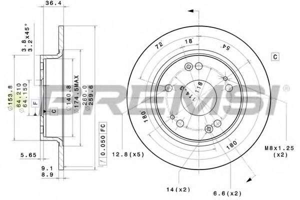 Disc frana