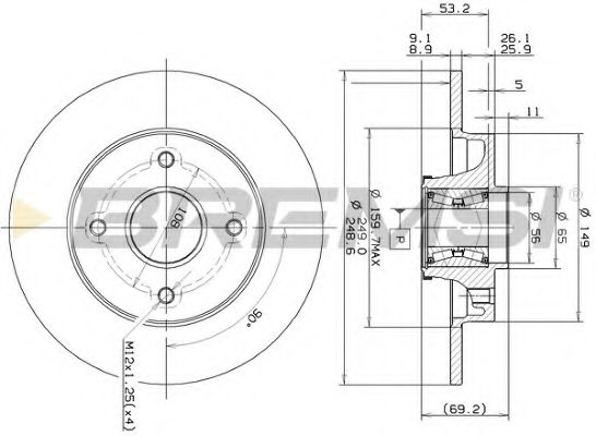 Disc frana