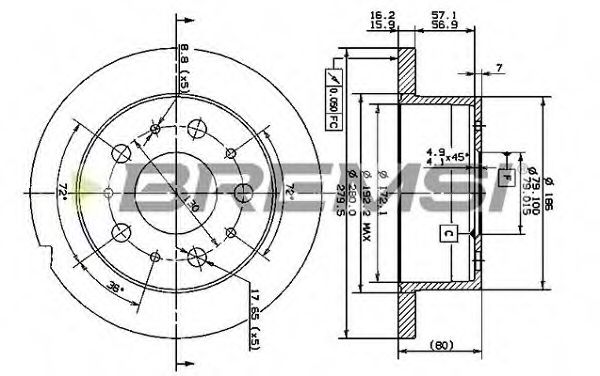 Disc frana