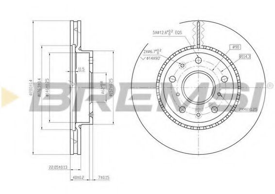 Disc frana