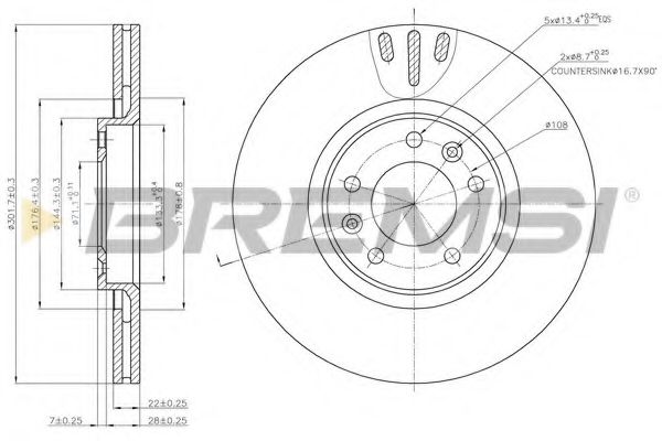 Disc frana