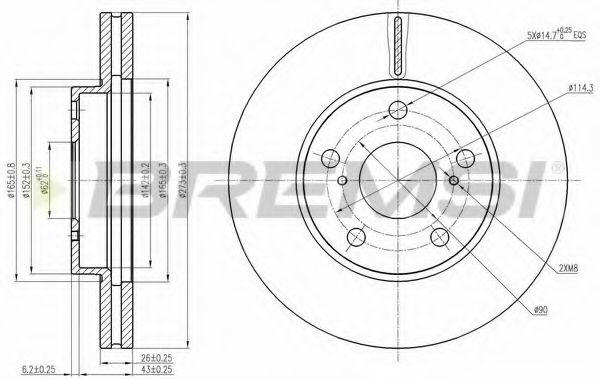 Disc frana