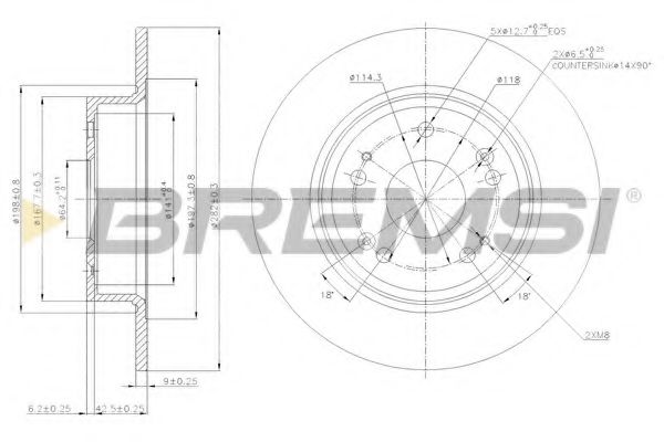 Disc frana