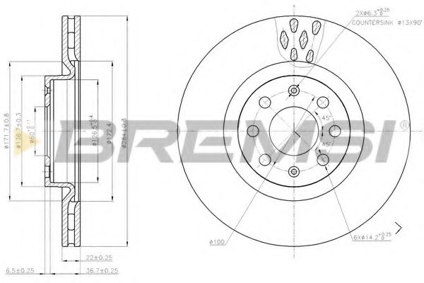 Disc frana