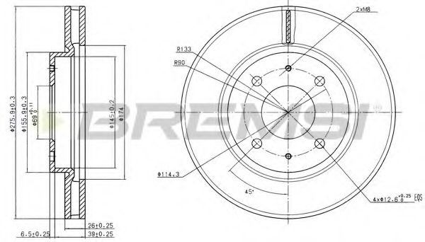 Disc frana