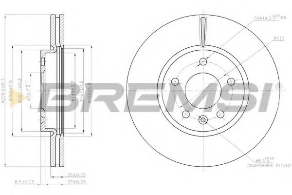 Disc frana