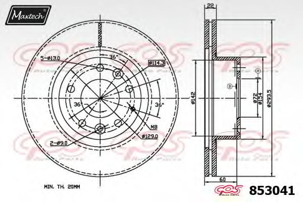 Disc frana