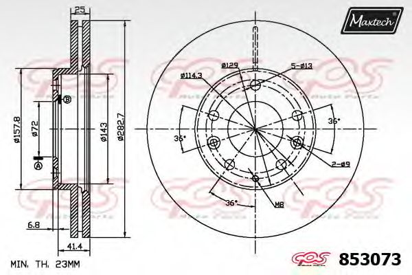 Disc frana