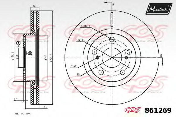 Disc frana