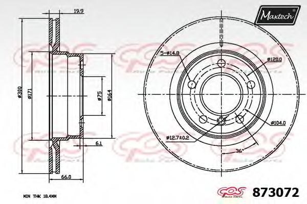 Disc frana