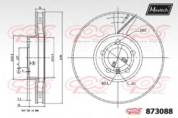 Disc frana
