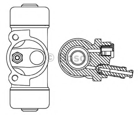 Cilindru receptor frana