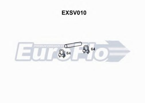 Conector teava, sistem de esapament