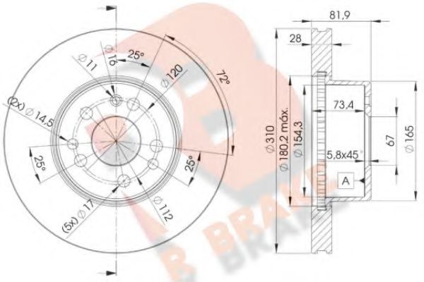 Disc frana