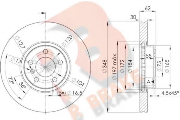 Disc frana