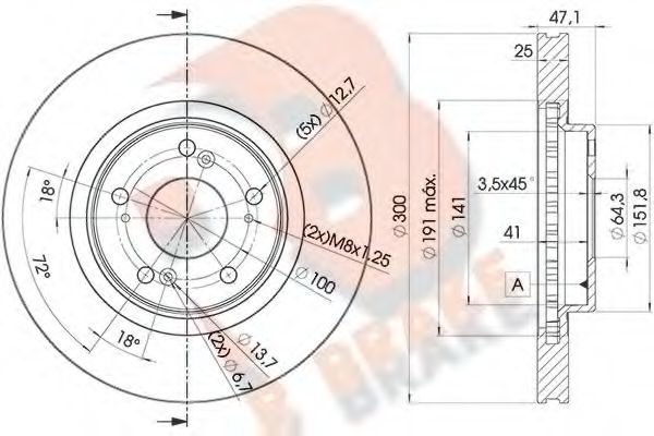 Disc frana