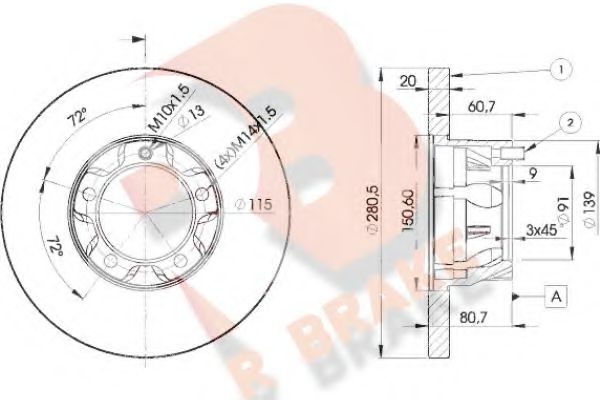 Disc frana