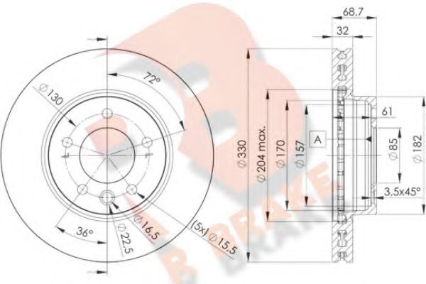 Disc frana