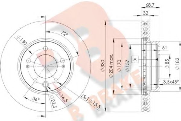 Disc frana