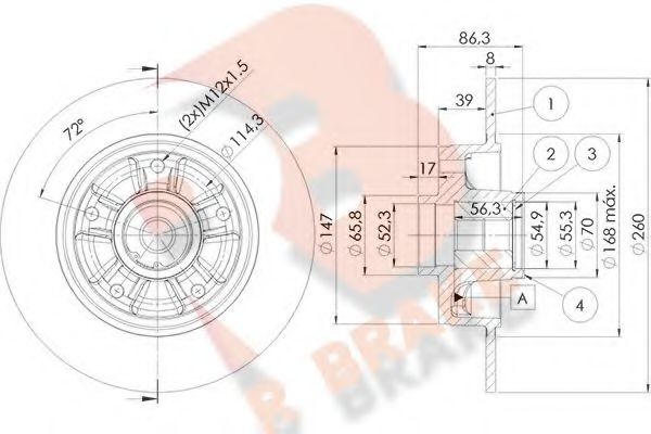 Disc frana