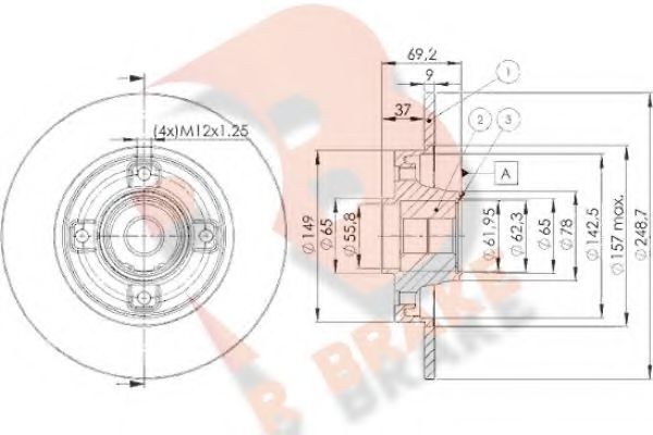 Disc frana