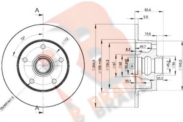 Disc frana