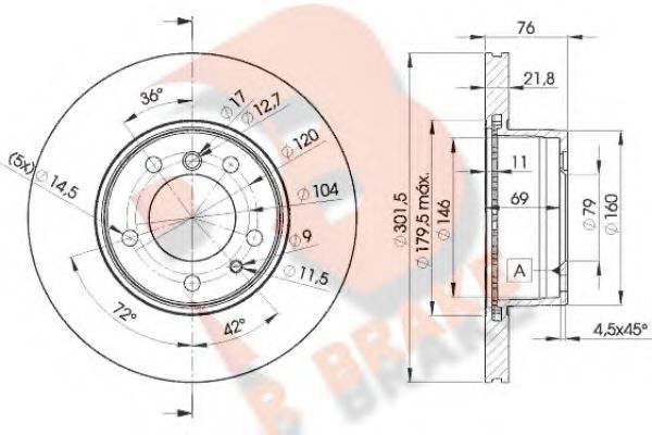 Disc frana