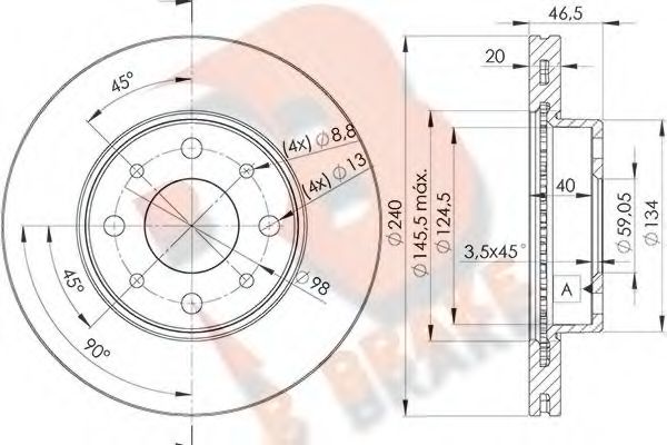 Disc frana