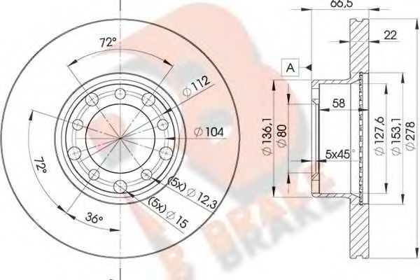 Disc frana