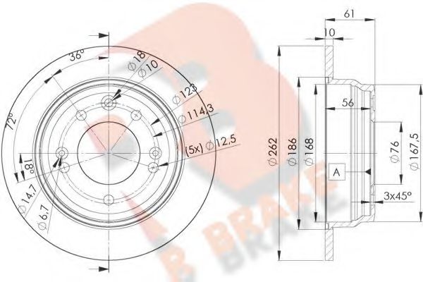 Disc frana