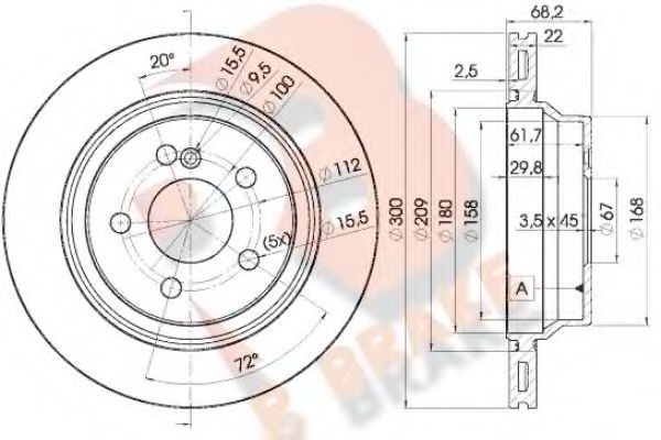 Disc frana