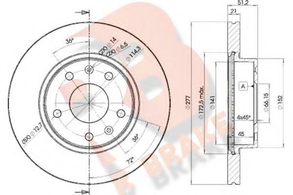 Disc frana