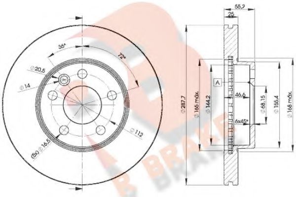 Disc frana