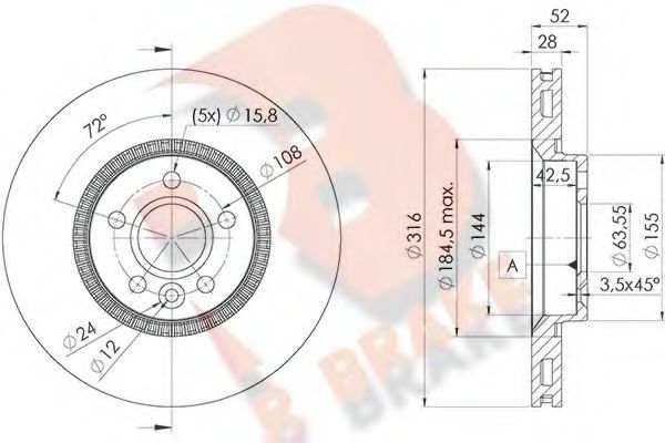 Disc frana