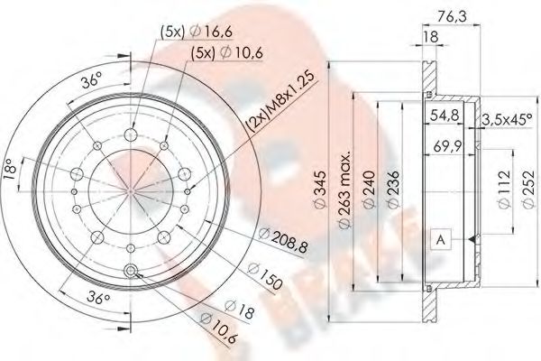 Disc frana