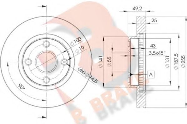 Disc frana