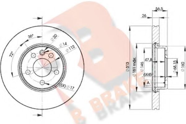 Disc frana