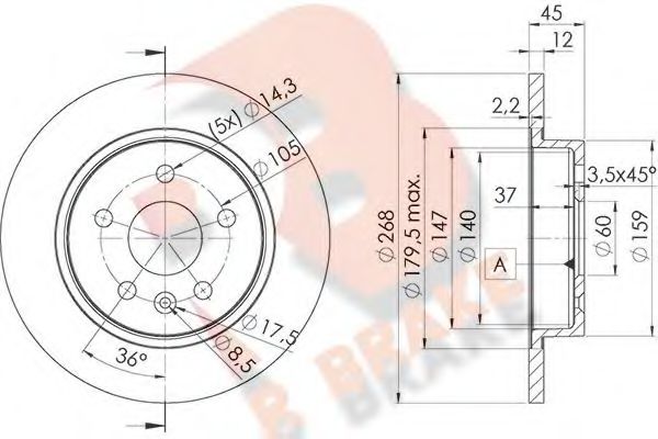 Disc frana