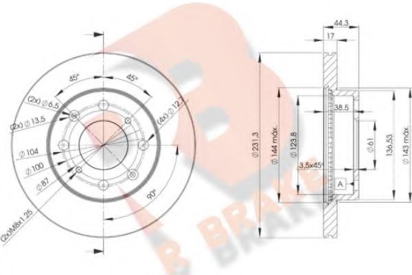 Disc frana